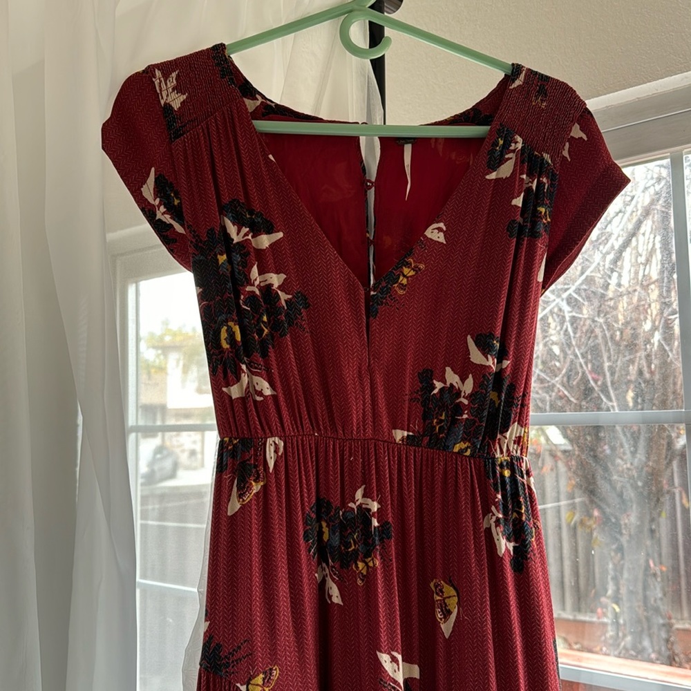Free People long floral dress